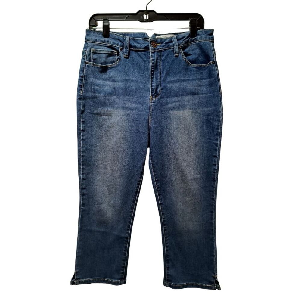 Secrets With Love Super High Narrow Waist Cropped Jeans Junior's 13/31 Stretch